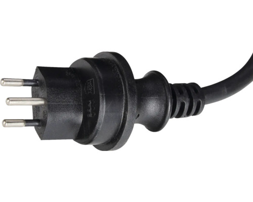 Fiche tripolaire avec câble