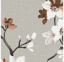 Tapete mit Blütenmuster