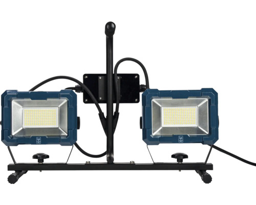 Projecteur de chantier LED avec trépied pour utilisation sur les chantiers