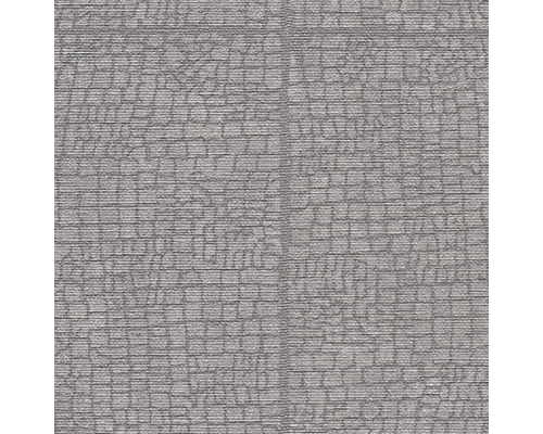 Graue Textiltapete mit Steinmuster