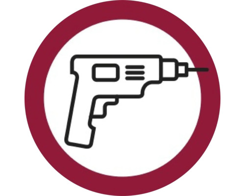 Symbole de perceuse