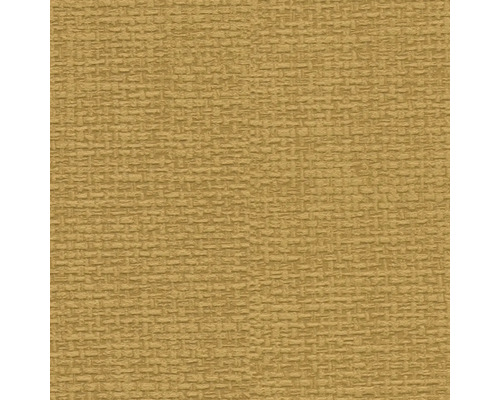 Nahaufnahme einer goldfarbenen Textiltapete mit Struktur