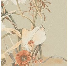 Blumentapete mit Blumenmuster