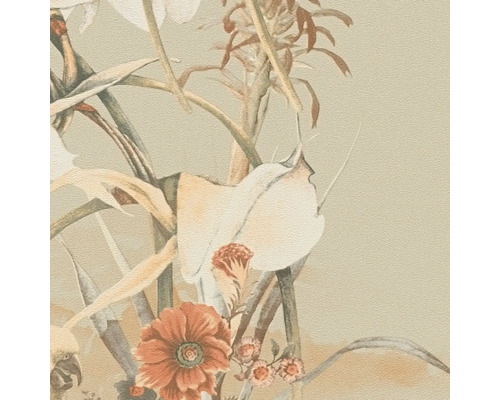 Blumentapete mit Blumenmuster