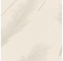 Nahaufnahme der Oberfläche einer Tapete mit Pflanzenmotiv