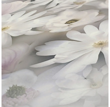 Nahaufnahme einer Tapete mit floralem Muster