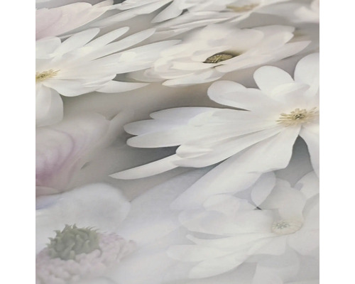 Nahaufnahme einer Tapete mit floralem Muster