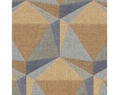 Papier peint textile avec motif géométrique triangulaire
