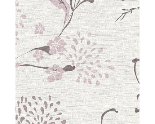 Papier peint à motif floral