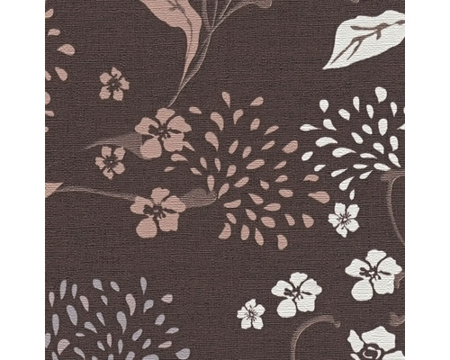 Papier peint à motif floral
