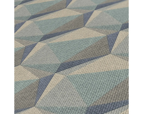 Gros plan d''un papier peint texturé avec un motif géométrique