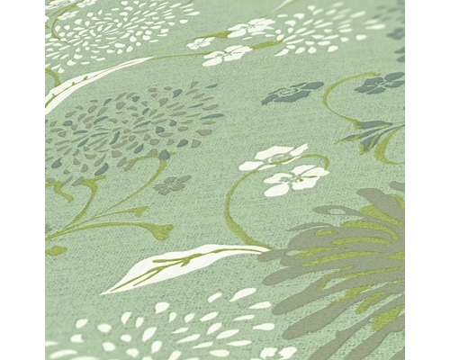 Image détaillée d''un papier peint avec un motif floral