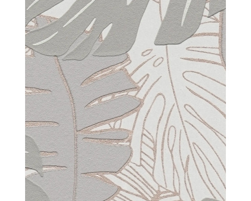Papier peint motif feuilles