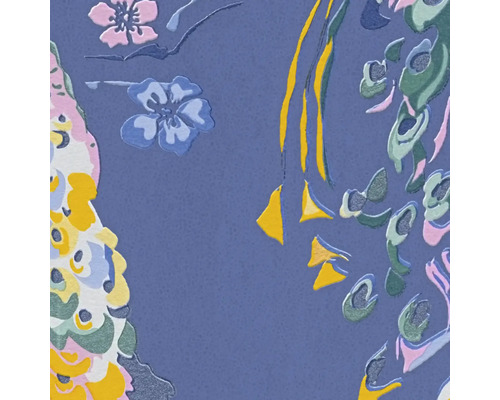 Détail d''un papier peint floral avec motif floral