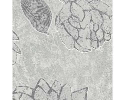 Papier peint à motif floral