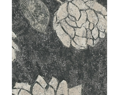 Vue détaillée d''un papier peint à motif floral