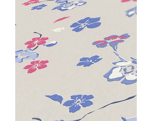 Papier peint à fleurs avec motif floral