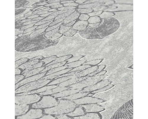 Papier peint à motif floral