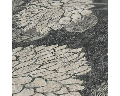 Papier peint à motif floral