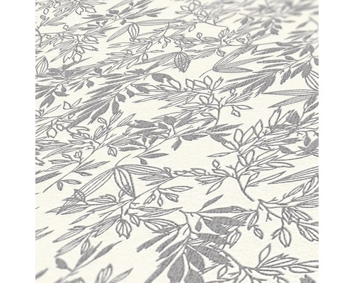 Papier peint à motifs de feuilles