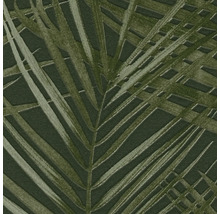 Papier peint à motif de feuille de palmier