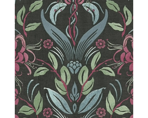 Papier peint à motifs floraux et décor floral