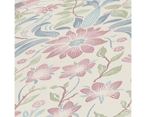 Papier peint à fleurs avec motif floral