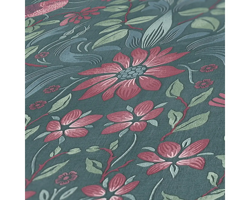 Blumentapete mit Blütenmuster