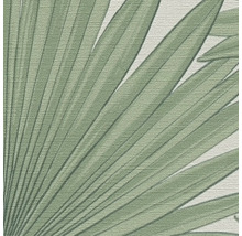 Gros plan d''un papier peint avec un motif de feuille de palmier