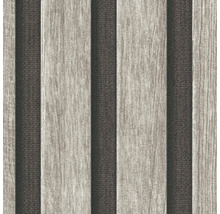 Papier peint avec motif de planches de bois et textile