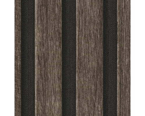 Gros plan d''un panneau mural acoustique avec aspect bois