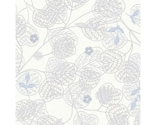 Papier peint avec motif de feuilles