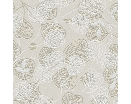 Papier peint avec motif de feuilles
