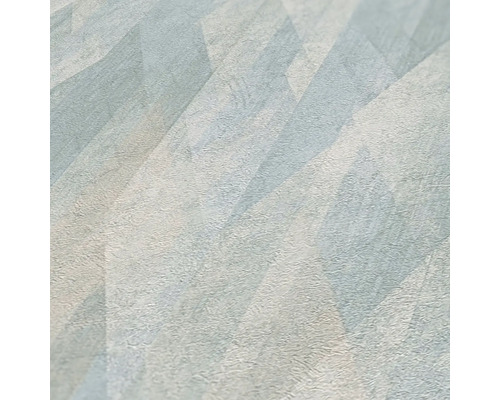 Nahaufnahme einer strukturierten Tapete mit geometrischem Muster