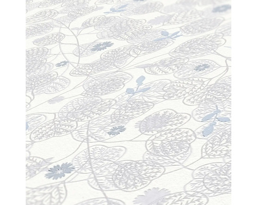 Papier peint à motif floral