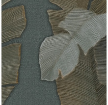 Papier peint à motif de feuilles
