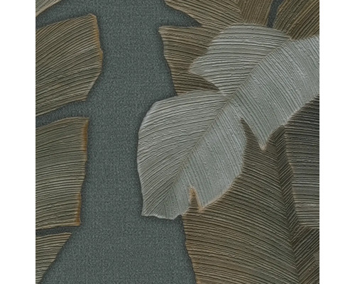 Papier peint à motif de feuilles