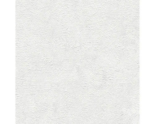 Papier peint à structure en relief blanc