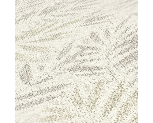 Gros plan d''un papier peint à motif végétal