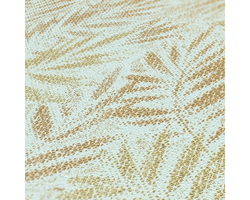 Papier peint à motif de feuilles