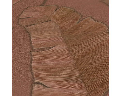 Papier peint avec motif de feuilles