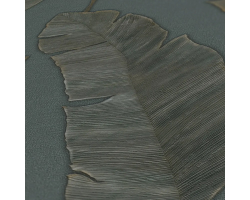 Papier peint avec motif de feuilles