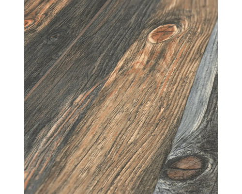 Nahaufnahme von Laminatboden mit Holzoptik