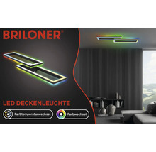 Briloner LED Deckenleuchte mit Farbwechsel und Farbtemperaturwechsel Funktion