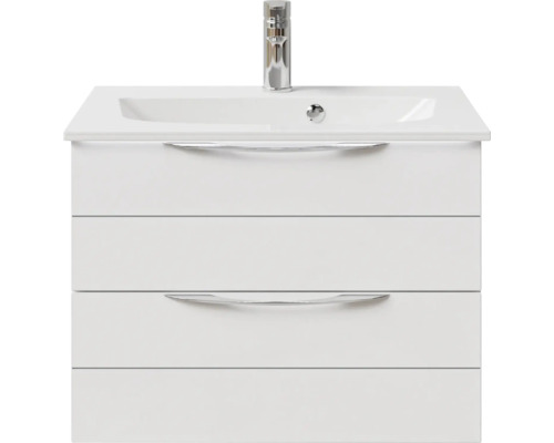 Waschtisch mit drei Schubladen und Armatur