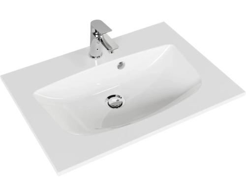 Vasque avec robinet et lavabo