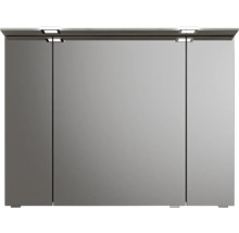 Armoire de toilette avec trois portes et éclairage