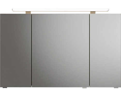 Armoire de toilette à trois portes avec éclairage