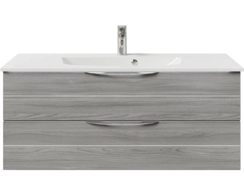 Meuble sous-lavabo avec lavabo et robinet