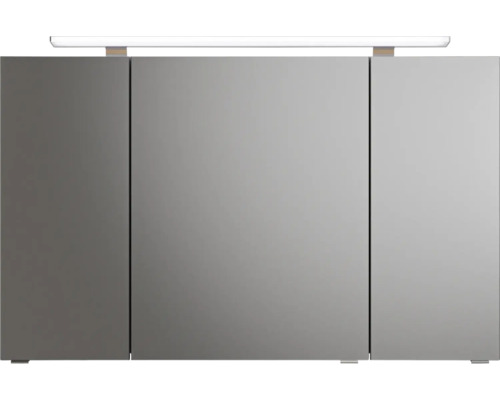 Armoire de toilette à trois portes avec éclairage